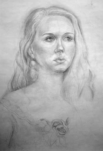 портрет рисунок